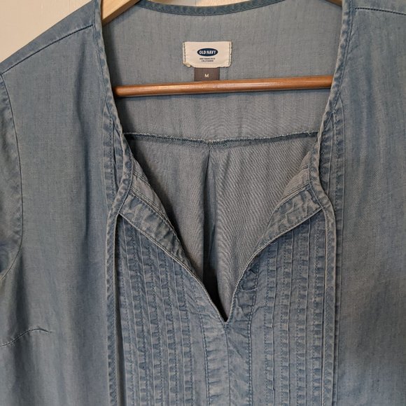 Old Navy Light Blue Dress, Size M - Picture 3 of 3